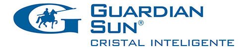 Logótipo Guardian Sun, vidro de controlo solar
